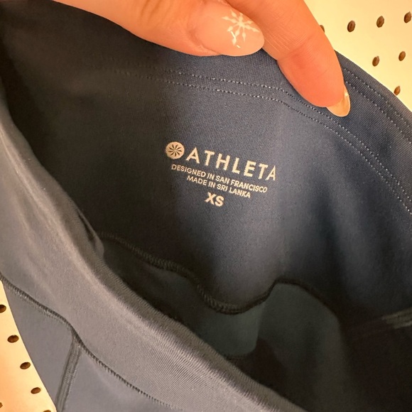 ATHLETA ‘All In’ COLORBLOCK ALL IN 7/8 TIGHT Size XS - Picture 4 of 6